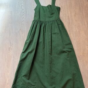Uniqlo Green Sleeveless Dress. Size XS